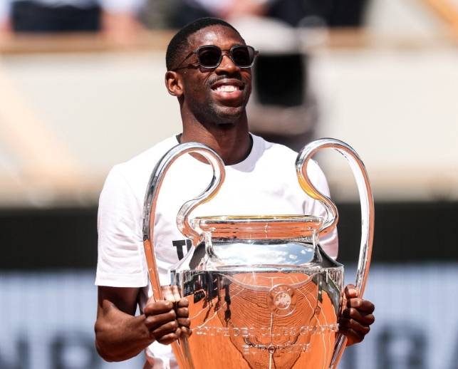 金球先生不到1亿？登贝莱最新身价9000万欧元，法甲第一人被嫌太老