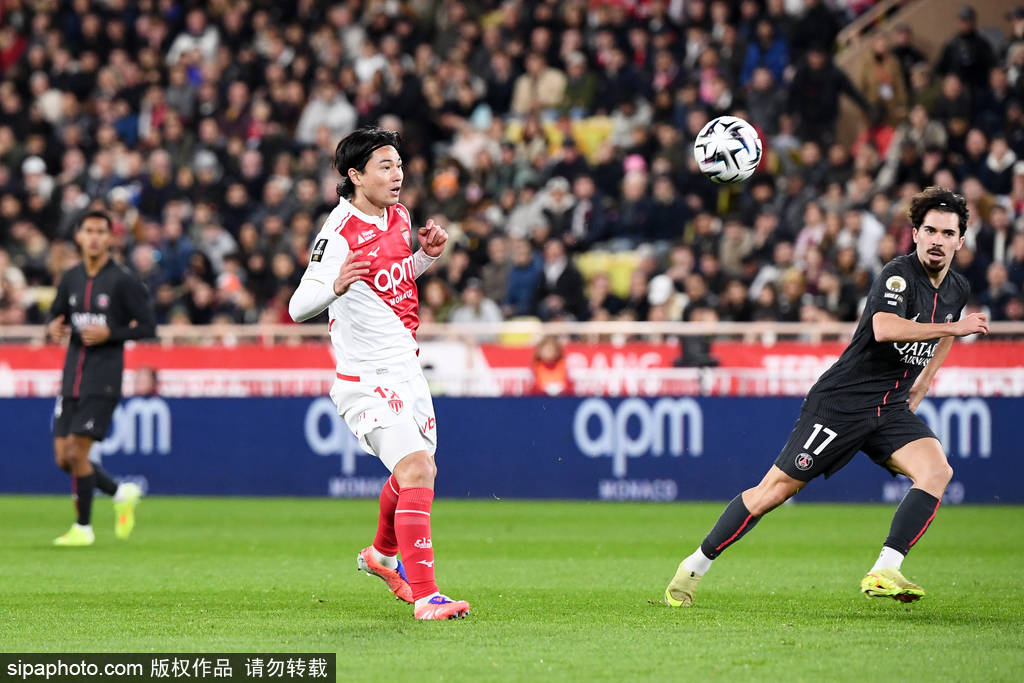 法甲-南野拓实一剑封喉科雷尔直红 巴黎0-1十人摩纳哥